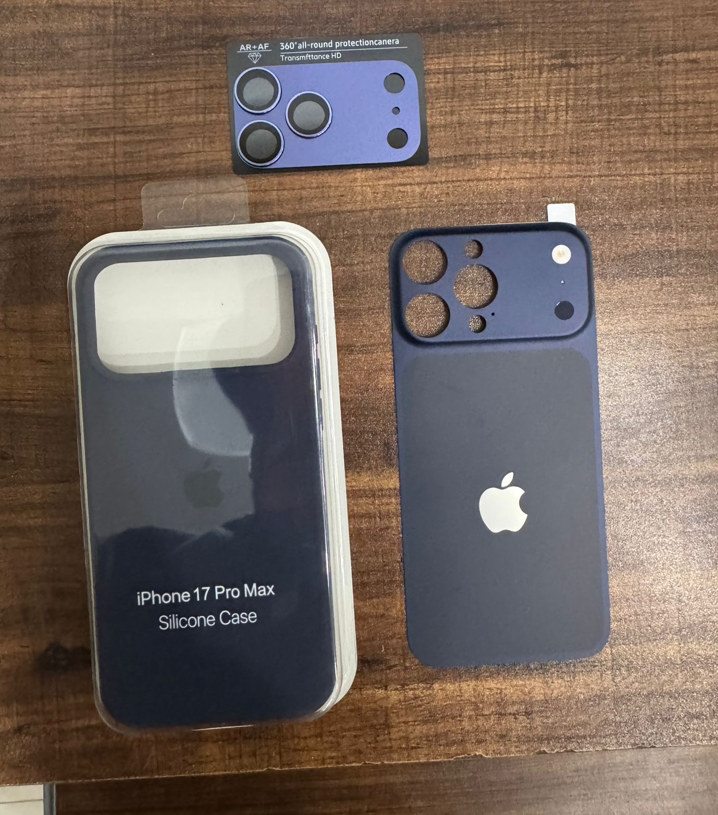 Ultimate 360° Armor Kit for iPhone 17 Pro Max – 3-in-1 Bundle with Customizable Color Inserts