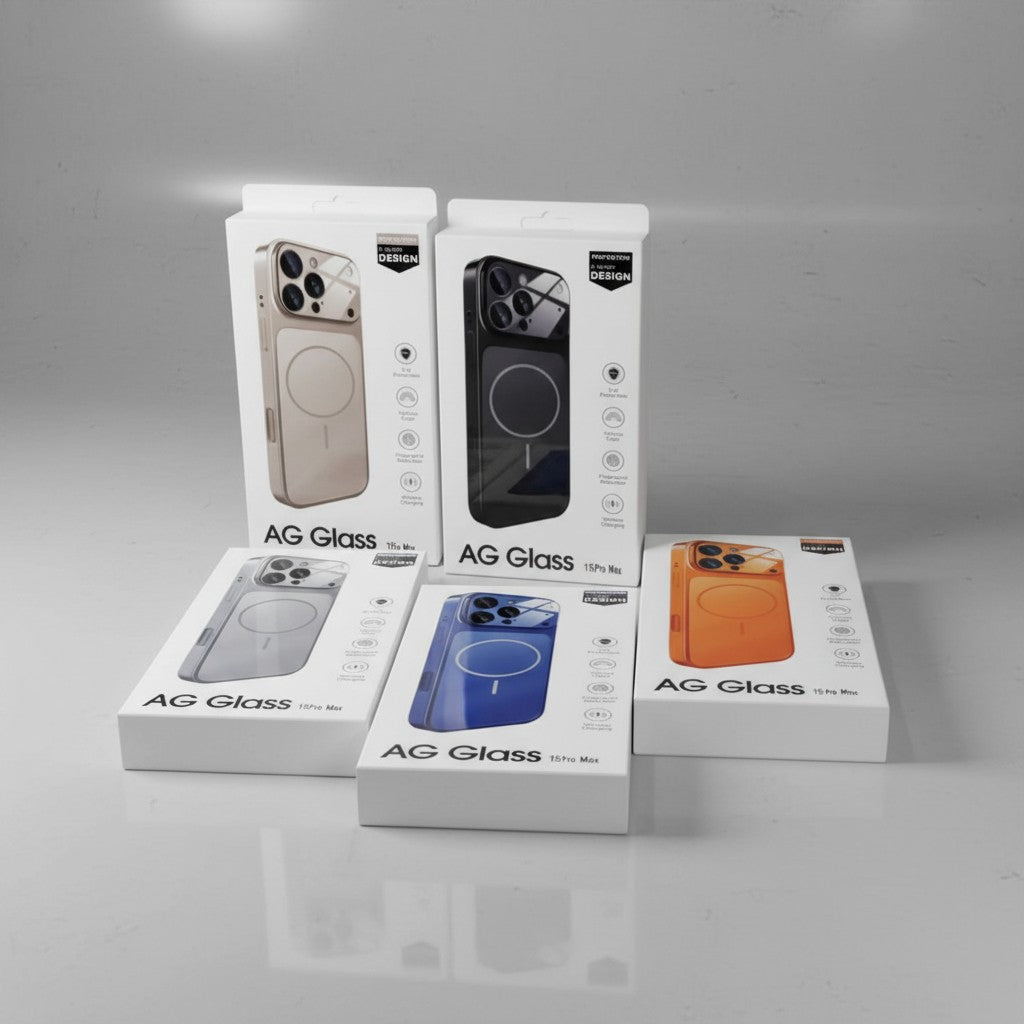 G Glass Hybrid MagSafe Case for 16 Pro Max – The D-Glow Design Available in Multiple Exclusive Colors