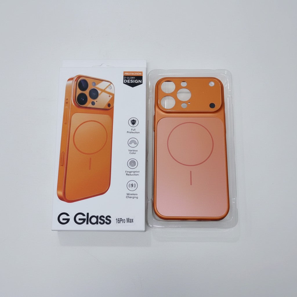 G Glass Hybrid MagSafe Case for 16 Pro Max – The D-Glow Design Available in Multiple Exclusive Colors
