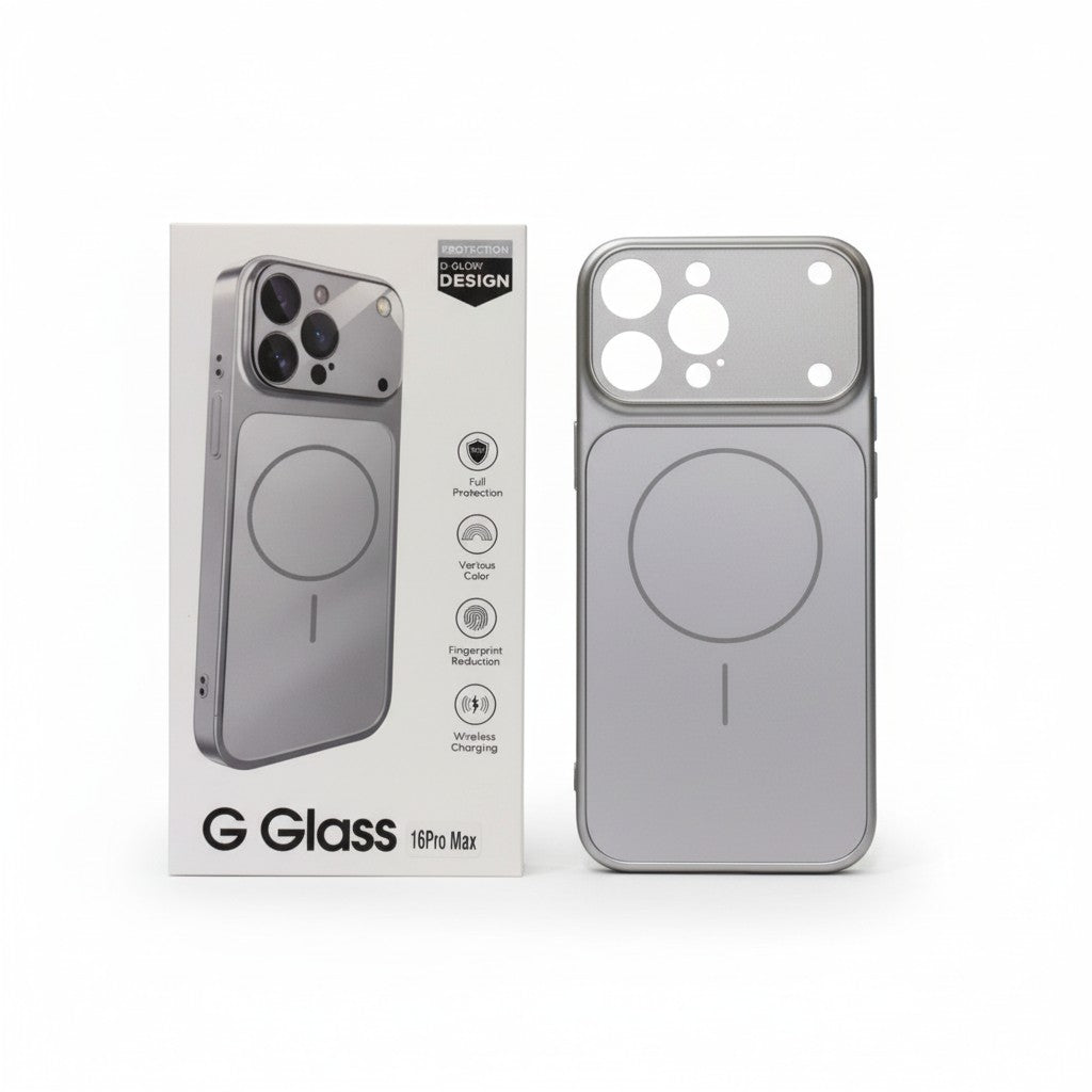 G Glass Hybrid MagSafe Case for 16 Pro Max – The D-Glow Design Available in Multiple Exclusive Colors