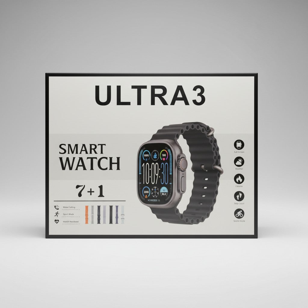 The Ultimate Versatility Package: 7 Styles, 1 Smart Watch